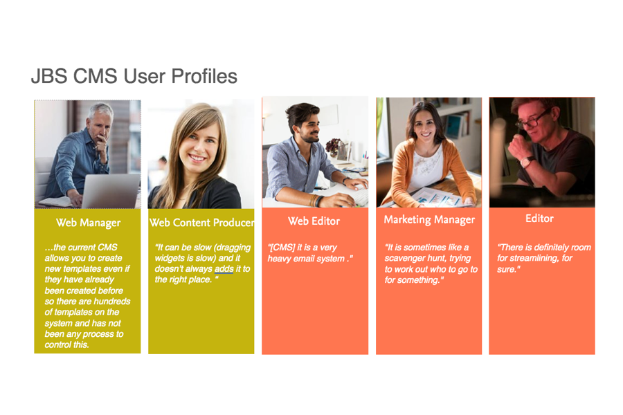CMS User Profiles